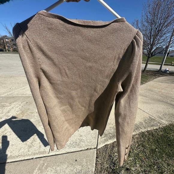 Lauren Ralph Lauren Women’s Rib Knit Blouson Sleeve Long Sleeve Sweater Size Xl - Picture 13 of 15